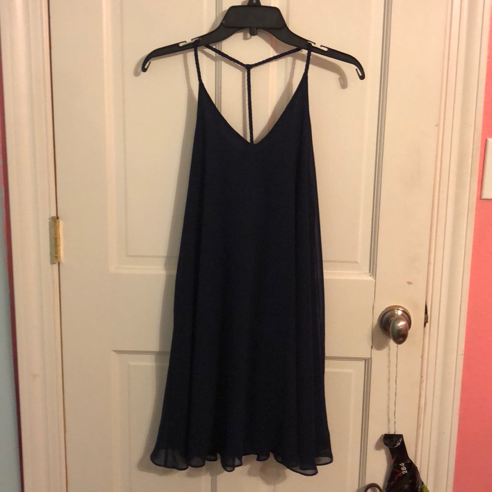 Blue dress